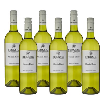 Case of 6 Bergsig Estate Chenin Blanc 75cl White Wine Wine